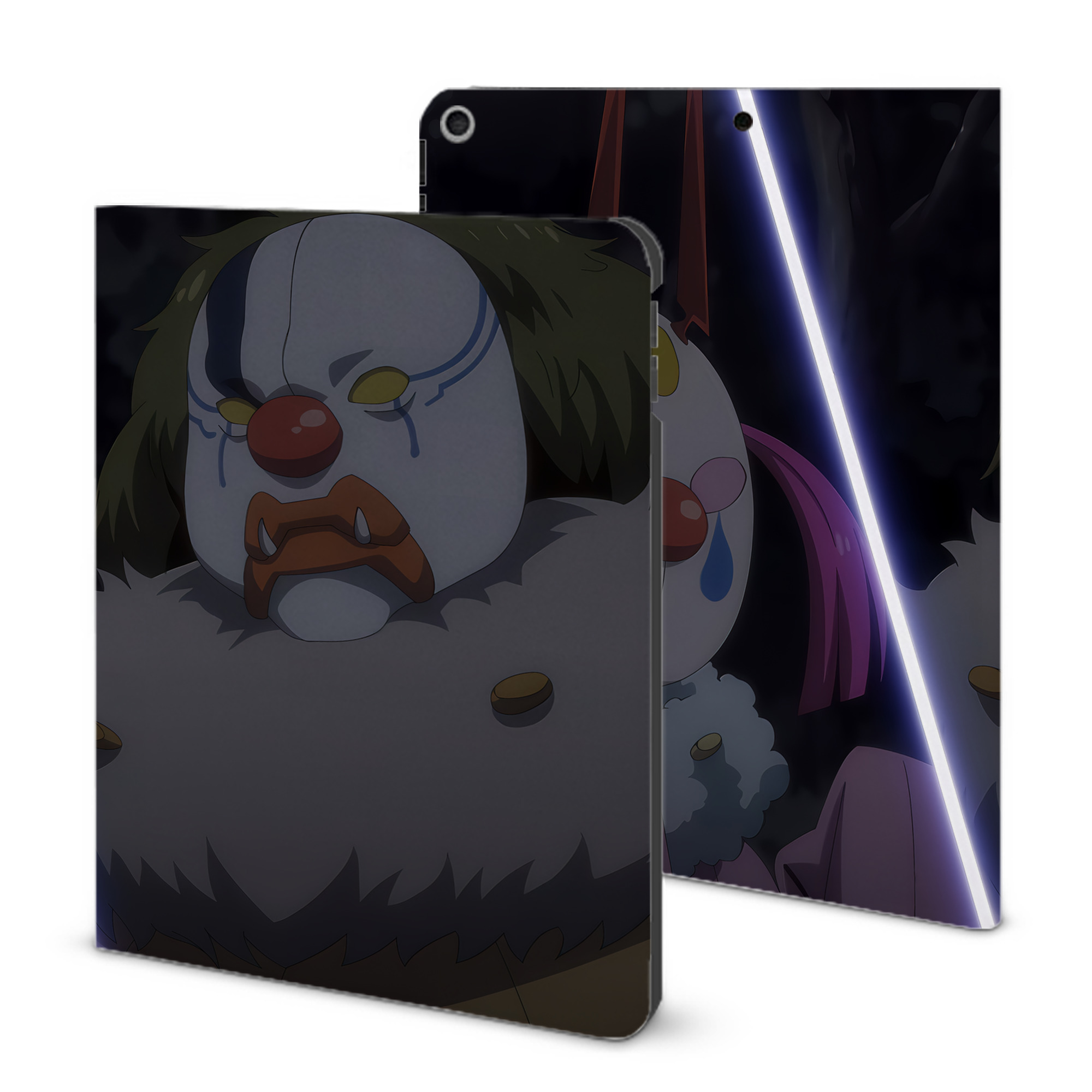 （画像用） 転スラ Regarding Reincarnated to Slime IPad ケース ブック型 PUレザー TPU 耐衝撃 軽量 薄型 ペン収納なし 全面保護 IPad 各モデル対応